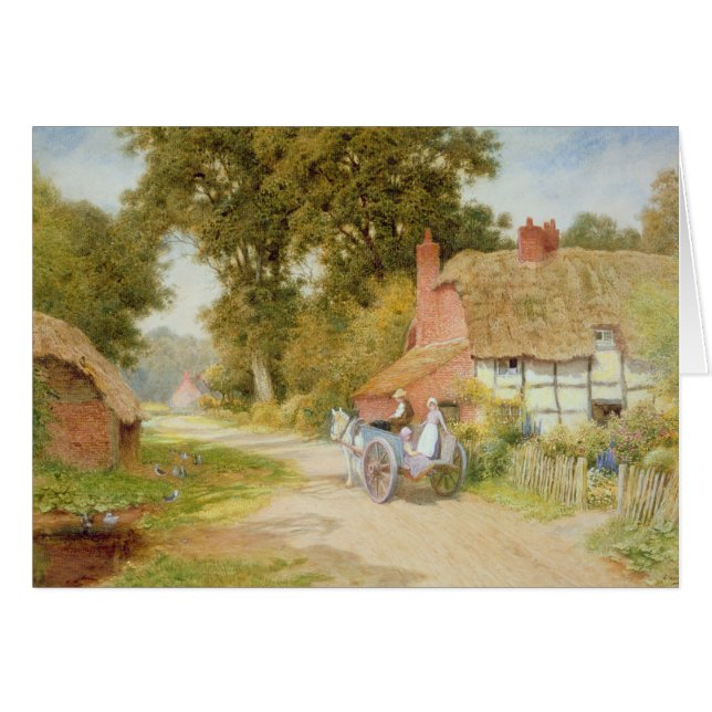 Une ruelle du Warwickshire (Devant horizontal)