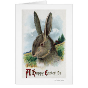Une scène heureuse de lapin d'EastertideGray