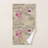 Une série de design éphémère français 20 (Serviette à main)