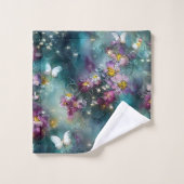 Une série mystique de papillons 11 (Gant de toilette)