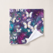 Une série mystique de papillons 5 (Gant de toilette)