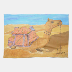 Une serviette de cuisine A Camel