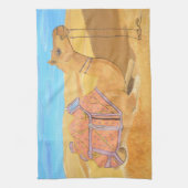 Une serviette de cuisine A Camel (Vertical)