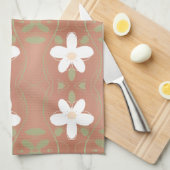 Une Serviette De Thé Très Fraîche Avec Brun De Mie (Quart Plié)