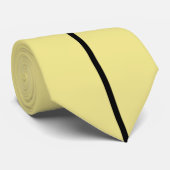 Une seule bande noire sur la Cravate kaki (Roulé)