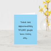 Une seule carte d'anniversaire (Fleur jaune)