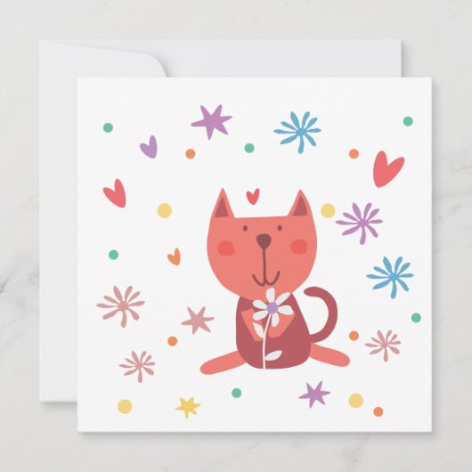 Une seule carte de voeux "love from" (Devant)