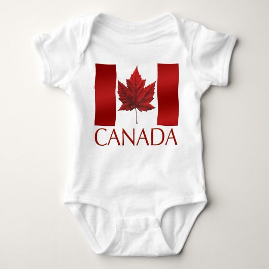 Une seule pièce de bébé du Canada de pullover de (Devant)