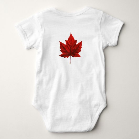 Une seule pièce de bébé du Canada de pullover de (Dos)