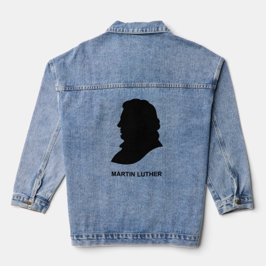 Une silhouette du réformateur chrétien et de la th (Verso)