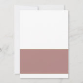 Une simple carte de vœux (Dos)