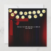 Une simple et élégante invitation à la fête de Noë (Dos)