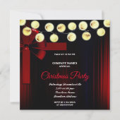 Une simple et élégante invitation à la fête de Noë (Devant)