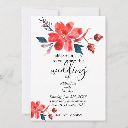 Une simple invitation à la floraison blanche (Devant)