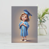 Une simple invitation à la remise des diplômes de  (Debout devant)