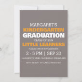 Une simple invitation à la remise des diplômes de  (Dos)