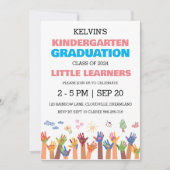 Une simple invitation à la remise des diplômes de (Devant)