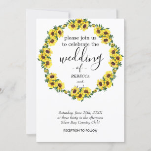 Une simple invitation florale pour vous