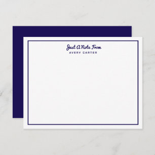 Une simple note de la carte noire de la Marine noi