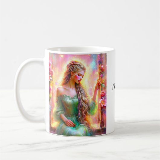 Une simple tasse pour exprimer un amour profond (Gauche)