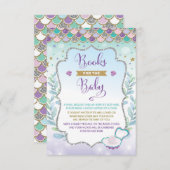 Une sirène apporte une carte de livre sous la Sea  (Devant / Derrière)