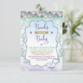 Une sirène apporte une carte de livre sous la Sea  (Debout devant)