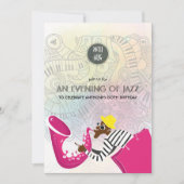 Une soirée Jazz toute occasion Fête invitation (Devant)