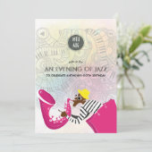 Une soirée Jazz toute occasion Fête invitation (Debout devant)