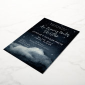 Une soirée sous les étoiles Prom Foil Invitation (Rotation)