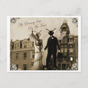 Une soirée sur la carte postale de la ville