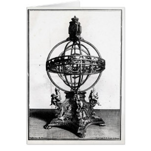 Une sphère armillaire du système Copernican