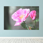 Une Superbe Toile Rose Rose (Insitu (Plancher de Bois))