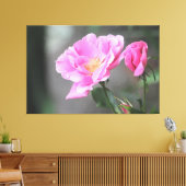 Une Superbe Toile Rose Rose (Insitu(Salon))