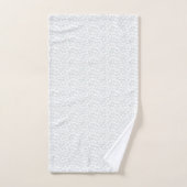 Une surface entièrement blanche et sans fonctionna (Serviette à main)