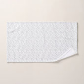 Une surface entièrement blanche et sans fonctionna (Serviette à main)