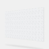 Une surface entièrement blanche et sans fonctionna (Angle)