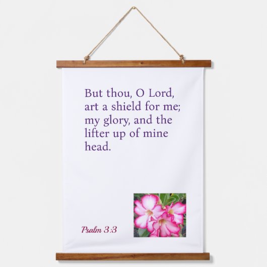 Une Tapisserie Suspendue Inspirationnelle (Recto)