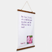 Une Tapisserie Suspendue Inspirationnelle (Angulaire)