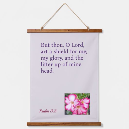 Une Tapisserie Suspendue Inspirationnelle (Recto)