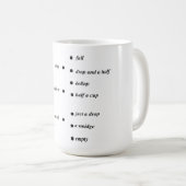 une tasse à café amusante (Devant droit)