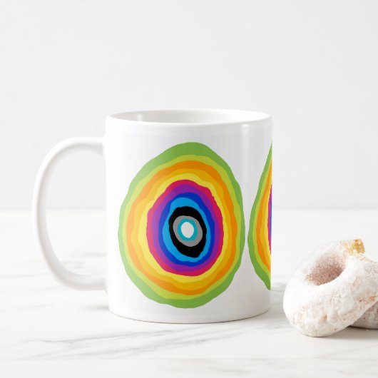 Une tasse à café attrayante (Avec donut)