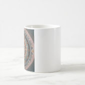 Une tasse à café avec un design de mandala esthéti (Centre)