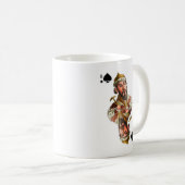 Une tasse à l'image du roi des pique (Devant droit)