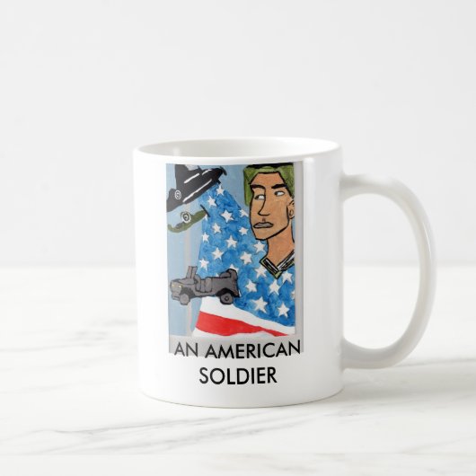 UNE TASSE AMÉRICAINE DE SOLDAT (Droite)