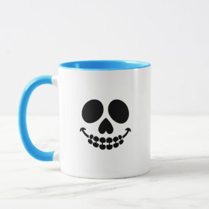 Une tasse avec un sourire.