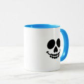 Une tasse avec un sourire. (Devant droit)