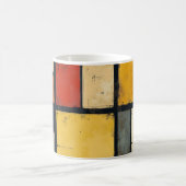 Une tasse avec une image de l'oeuvre de Mondrian (Centre)