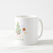 une tasse cadeau de Noël (Devant droit)