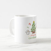 une tasse cadeau de Noël (Devant gauche)