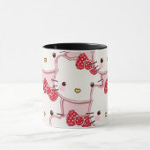 une tasse conçue avec un chaton mignon (Centre)